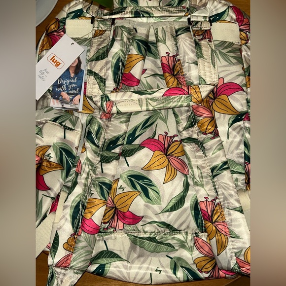 🌺RARE 🌺 LUG Jumper Backpack in Lily Sand - BEAUTIFUL NWT - Picture 15 of 16
